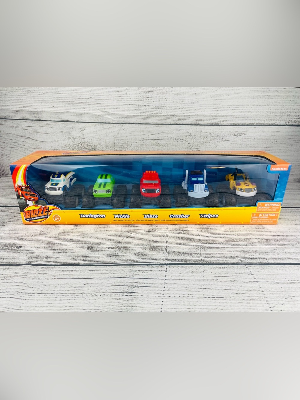 Nickelodeon Blaze and the Monster Machines Free Wheel Vehicles Set 5-Pack HTF